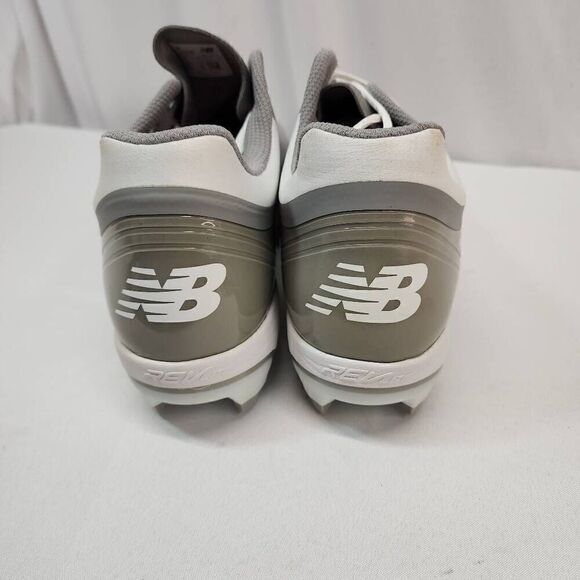 NEW New Balance 4040v5 Mens Size 16 L4040TG5 Grey/White Metal Baseball Cleats - Picture 5 of 10